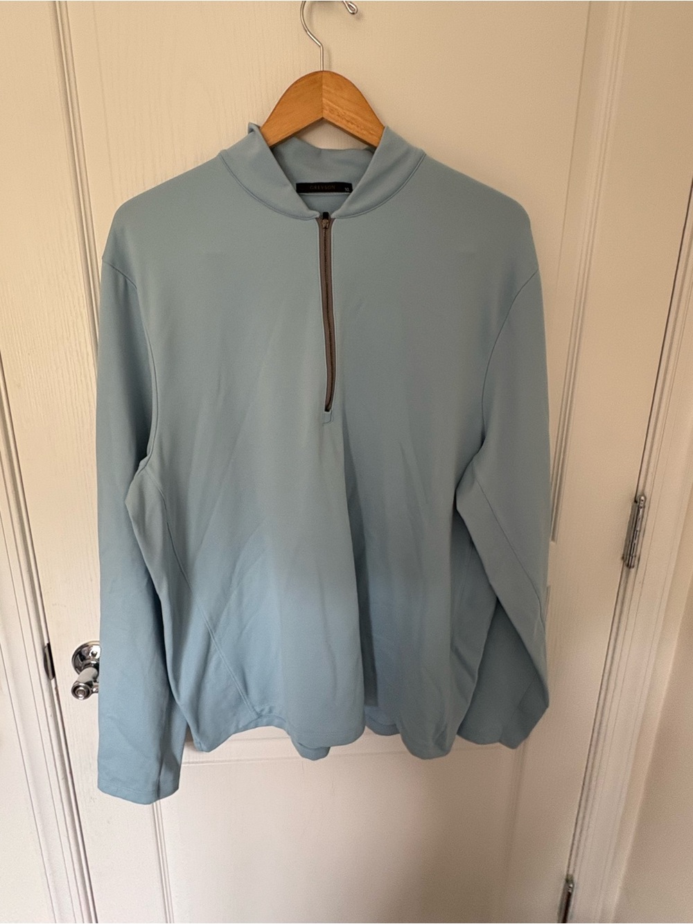 Greyson Light Blue Quarter-Zip Pullover